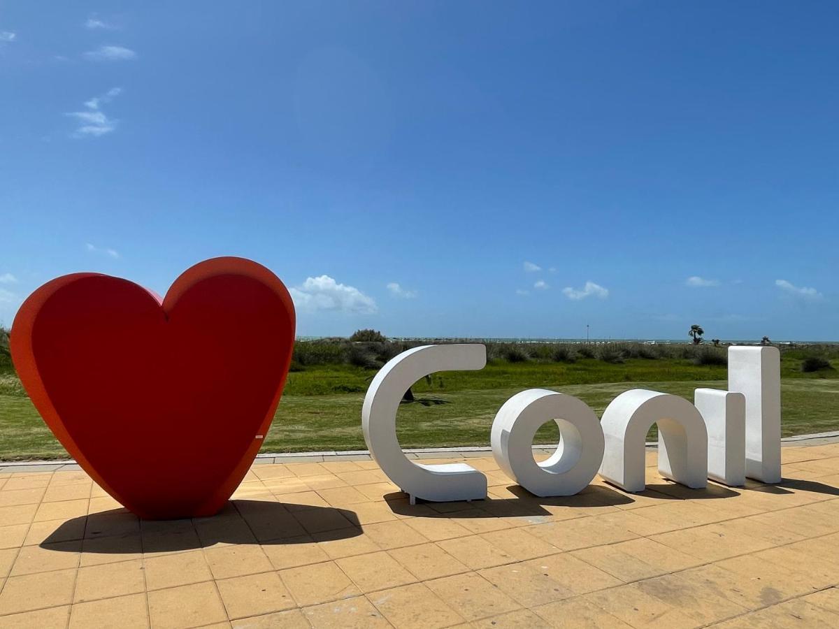 Apartamento Conil Centro Y Playa, Descanso Perfecto, Con Aire Acondicionado Y Wifi โกนิล เด ลาฟรอนเตรา ภายนอก รูปภาพ